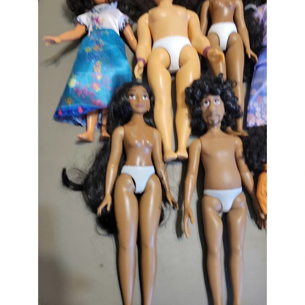 Disney Encanto Doll Figure Bruno Isabela Mirabel Antonio Luisa mixed lot